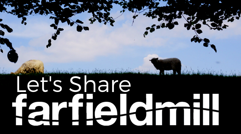 12 days to our Let's Share Farfield Mill Weekend. Come 12 days to our Let's Share Farfield Mill Weekend. Come