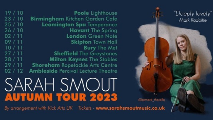 Sarah Smout is back with her debut solo tour this