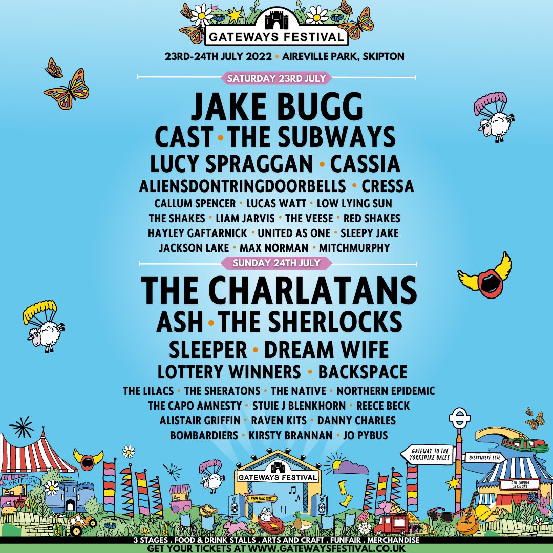 4 WEEKS!! We’ll be back at Gateways Fes... 4 WEEKS!! We’ll be back at Gateways Fes...