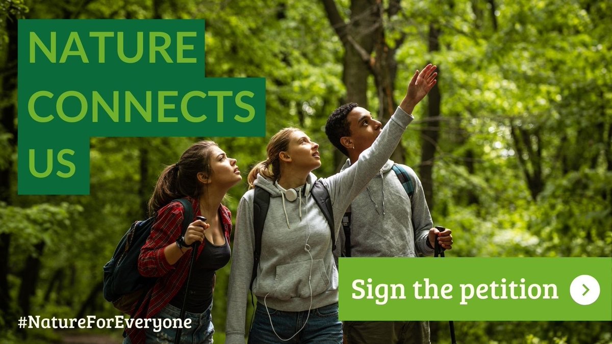 70% of us say being in nature makes us h... 70% of us say being in nature makes us h...