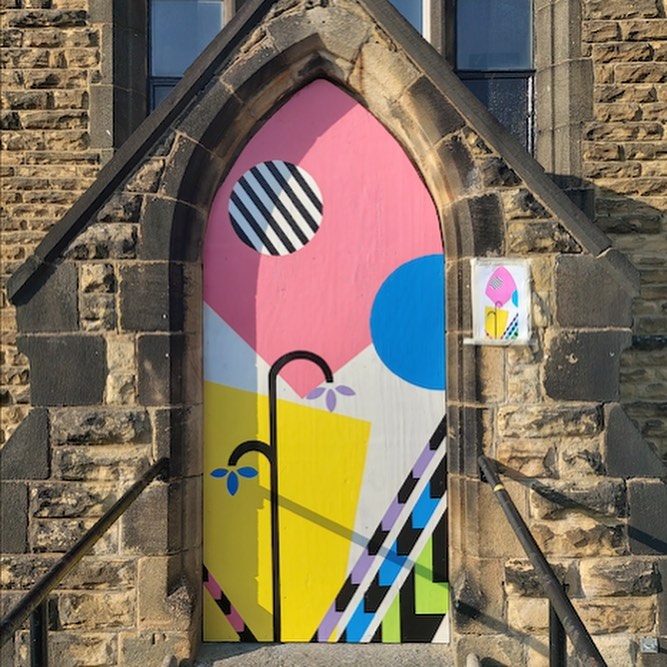 Skipton Mural at Craven Arts House