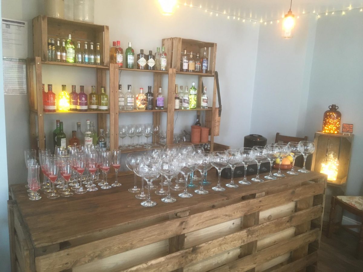 All ready for gin festival tonight! Well what a great All ready for gin festival tonight! Well what a great