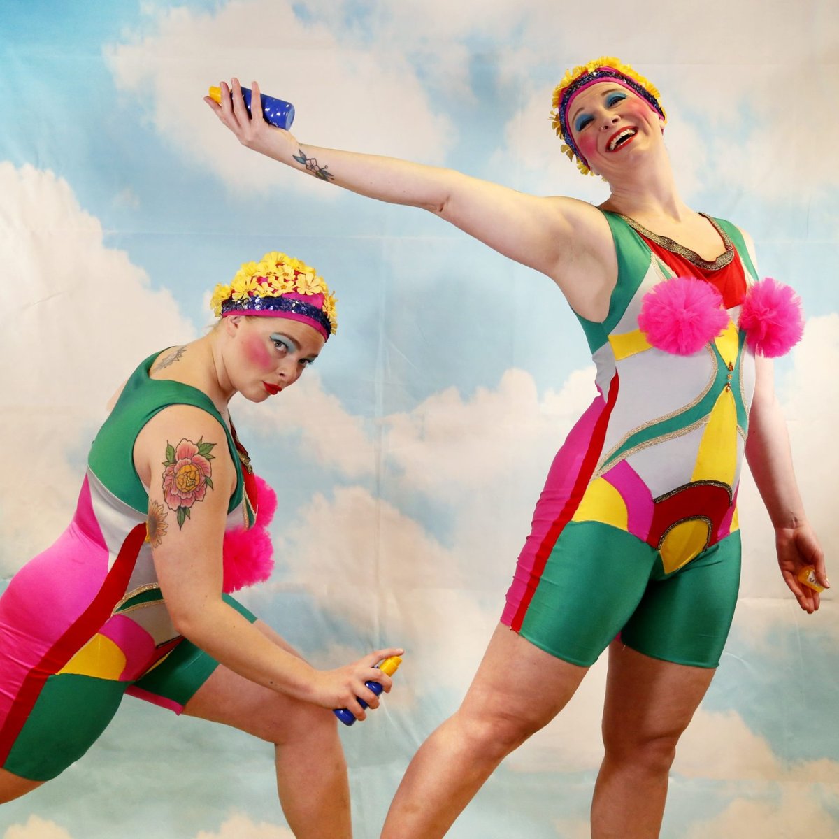 Award-winning dancers Tamar & Jo are swi...