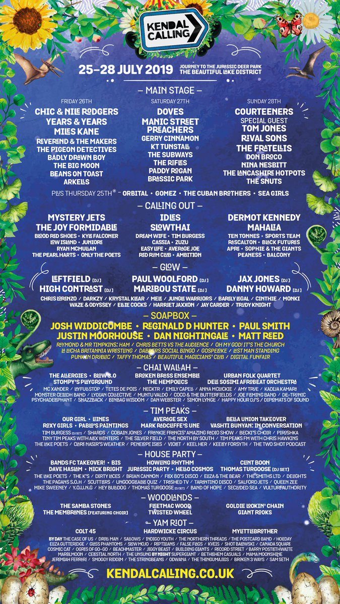 Check out @KendalCalling's day splits fo... Check out @KendalCalling's day splits fo...