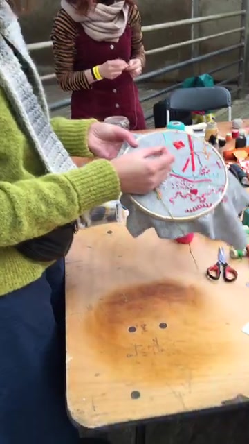 Contemporary embroidery workshop with Elnaz Yazdani! Contemporary embroidery workshop with Elnaz Yazdani!