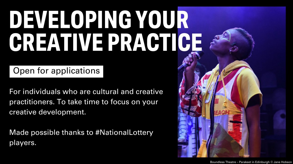 Developing your Creative Practice is now... Developing your Creative Practice is now...