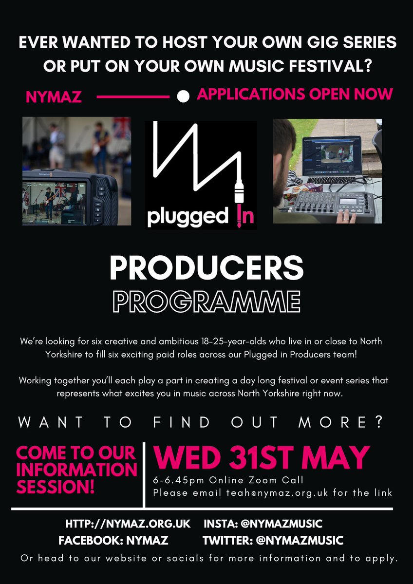 Exciting news, @NYMAZmusic are taking o... Exciting news, @NYMAZmusic are taking o...