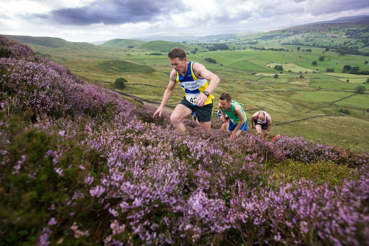 Fell running is one of the Yorkshire Dal...