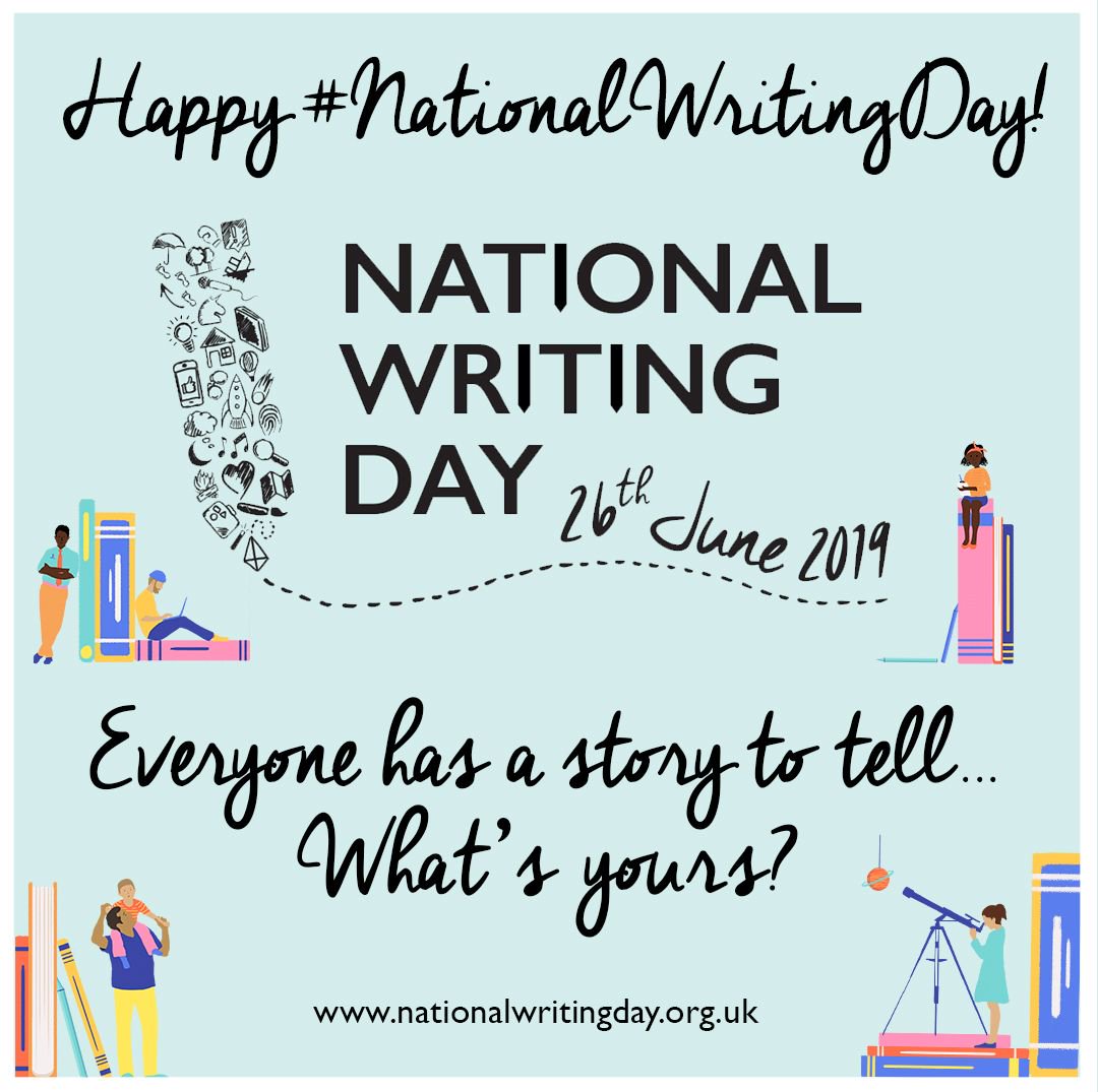 Happy #NationalWritingDay! Put pen to p... Happy #NationalWritingDay! Put pen to p...