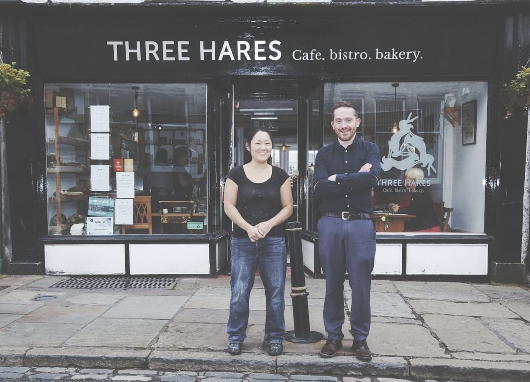 Have you visited @threeharescafe in Sedbergh? Owned by James...