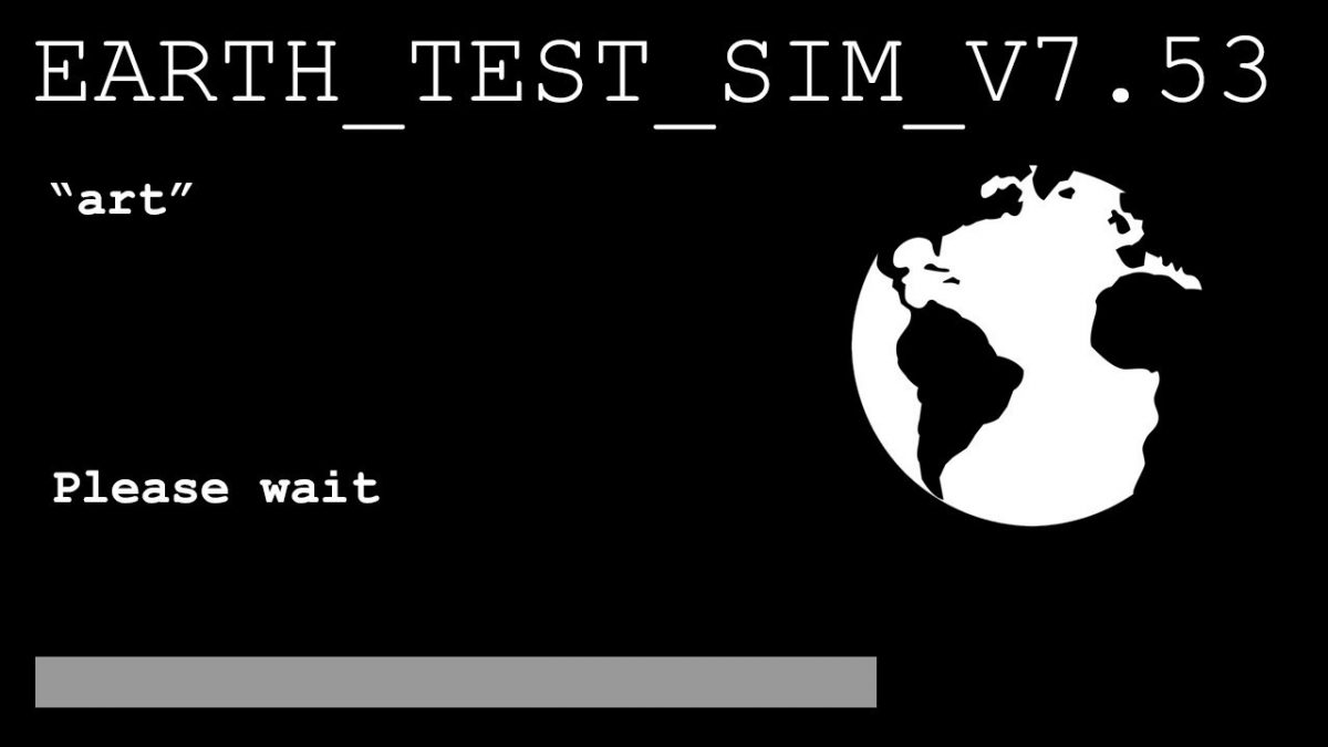 Hinterlands short film competition shortlisted entry - EARTH_TEST_SIM_V7.53