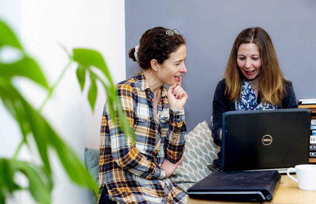 Katie and Anita are the people whose vis... Katie and Anita are the people whose vis...