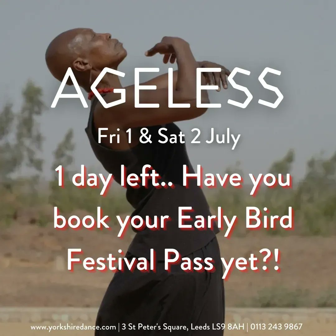 LAST DAY for our Early Bird Festival Pa... LAST DAY for our Early Bird Festival Pa...
