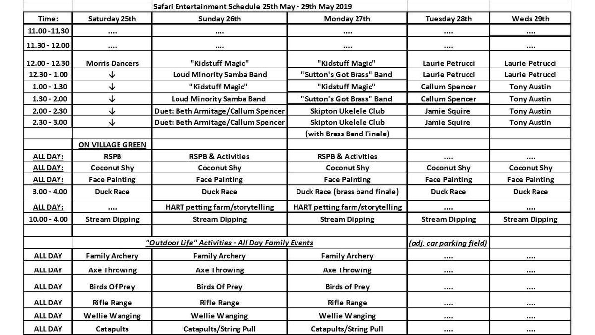 LOOK!!! Check out the full entertainment... LOOK!!! Check out the full entertainment...
