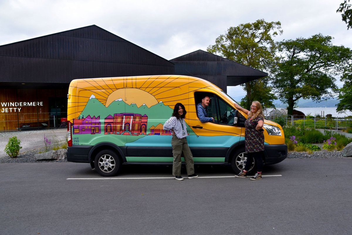 Look what’s arrived to Windermere Jetty ... Look what’s arrived to Windermere Jetty ...