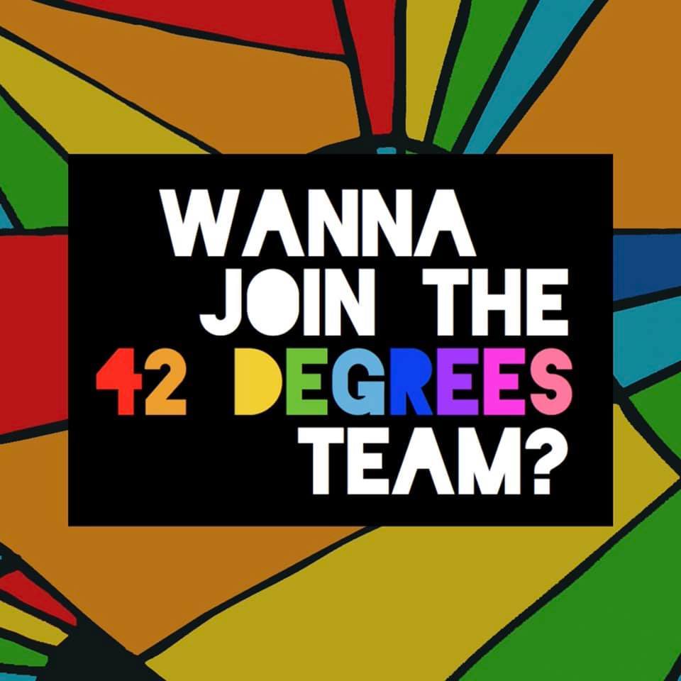 Loved @42degreesfestival? Fancy joining an amazing team of h...