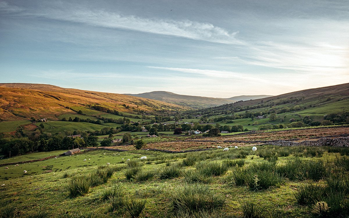 Morning! A view of #Dentdale for you ...