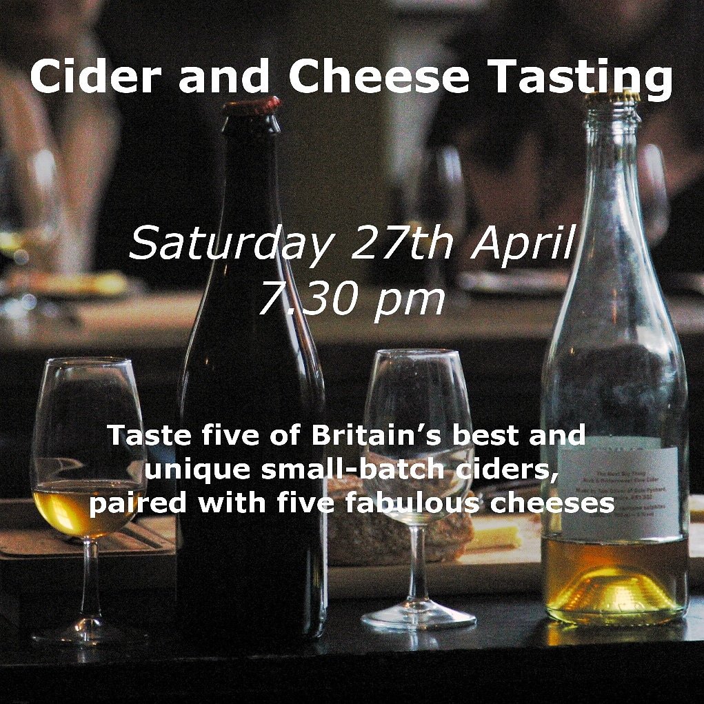 ** Only 8 places left ** Cheese and Cid...