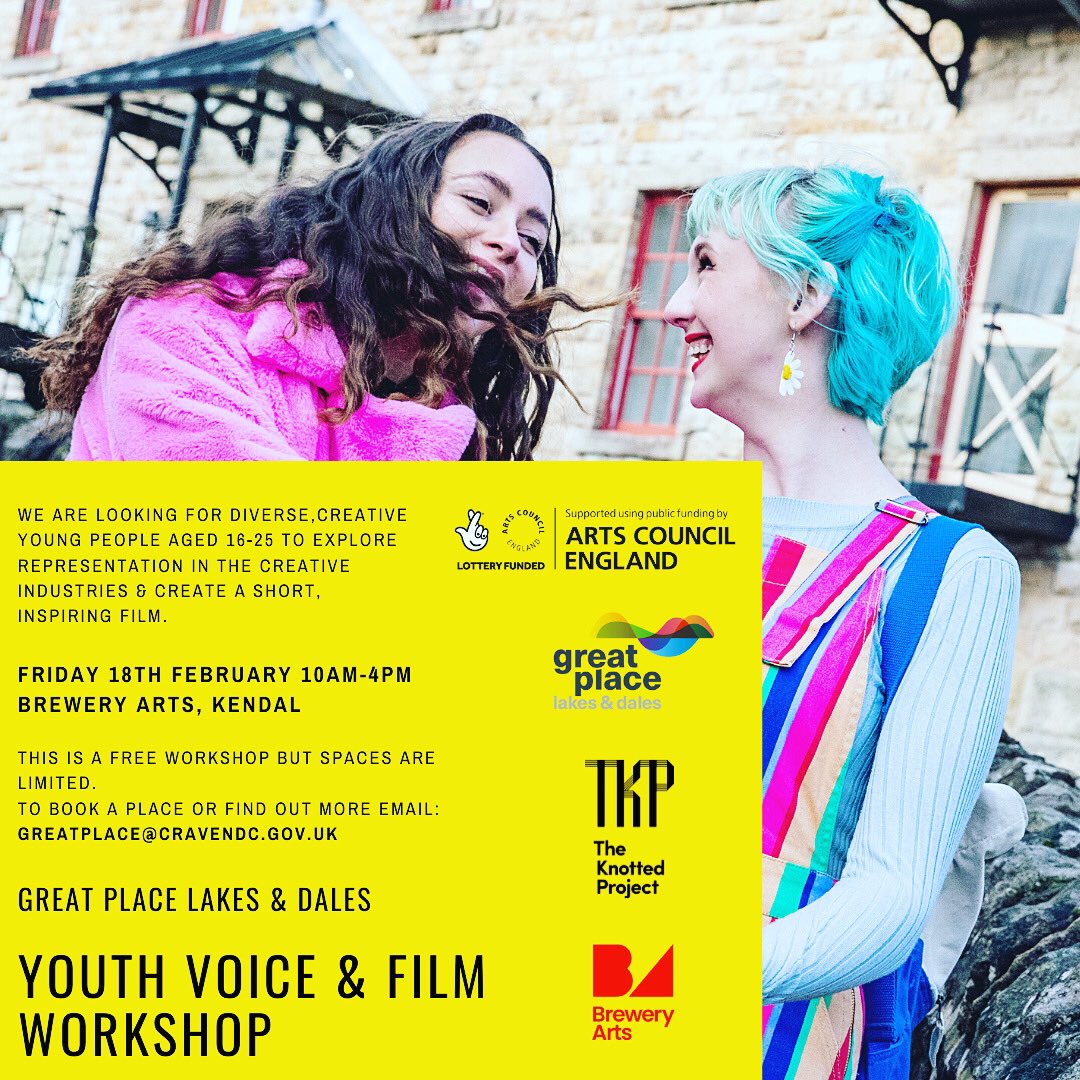Our FREE Youth Voice and Film workshop w...
