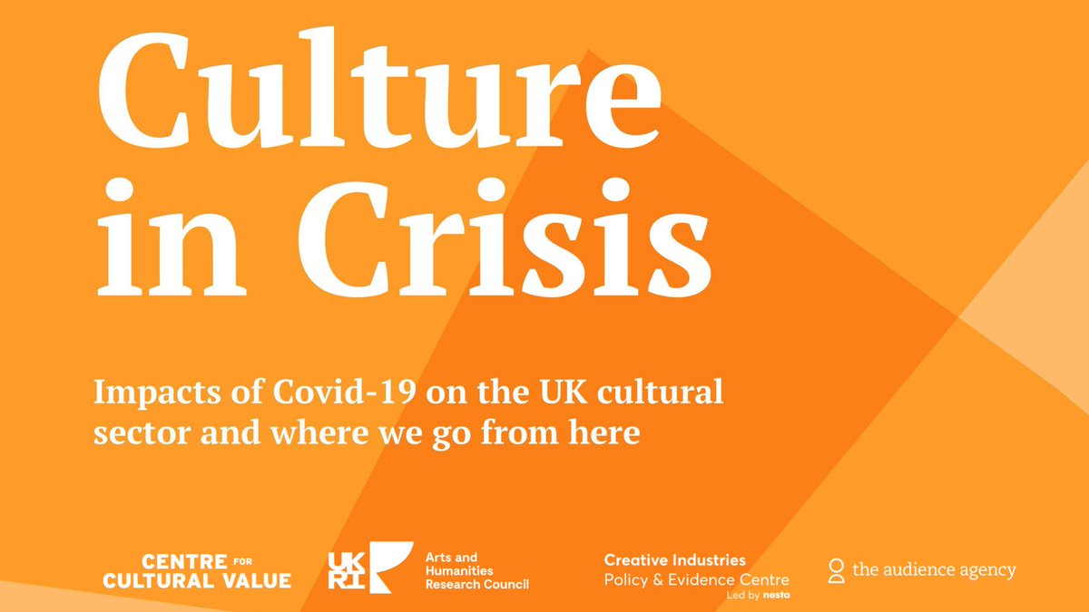 Out now: our Culture in Crisis research...