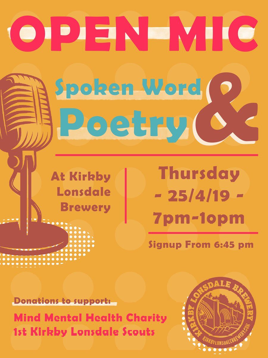 Running a #Spokenword/#Poetry Open Mic a...