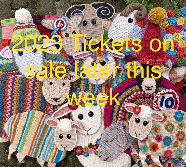 Ta dah! Tickets for Yarndale 2023 go on ... Ta dah! Tickets for Yarndale 2023 go on ...