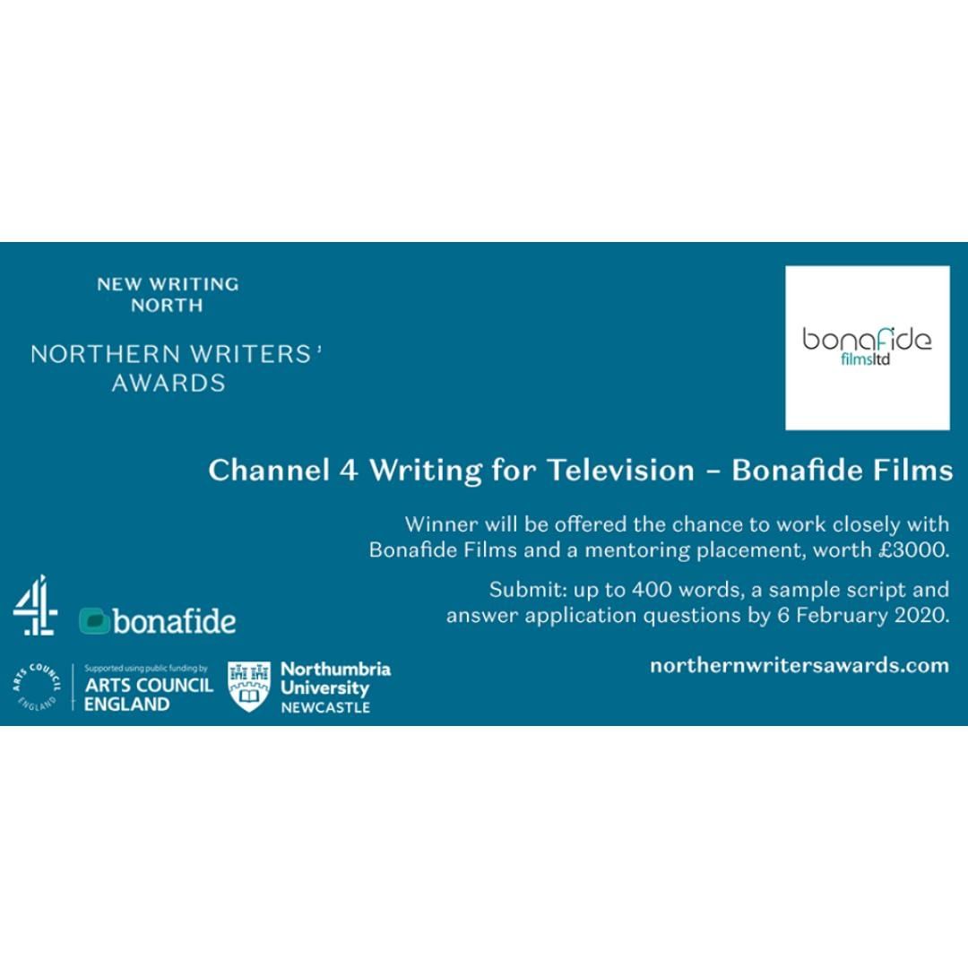 The Channel 4 Writing for Television Award offers one winner...