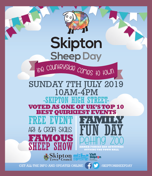 The Skipton Sheep Day programme of event...