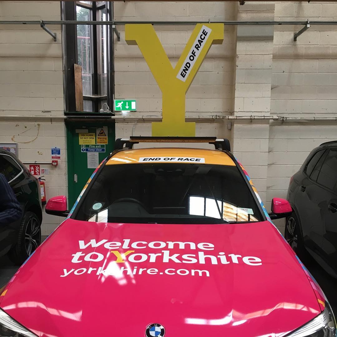 The #TourdeYorkshire reaches Skipton today and people are al... The #TourdeYorkshire reaches Skipton today and people are al...