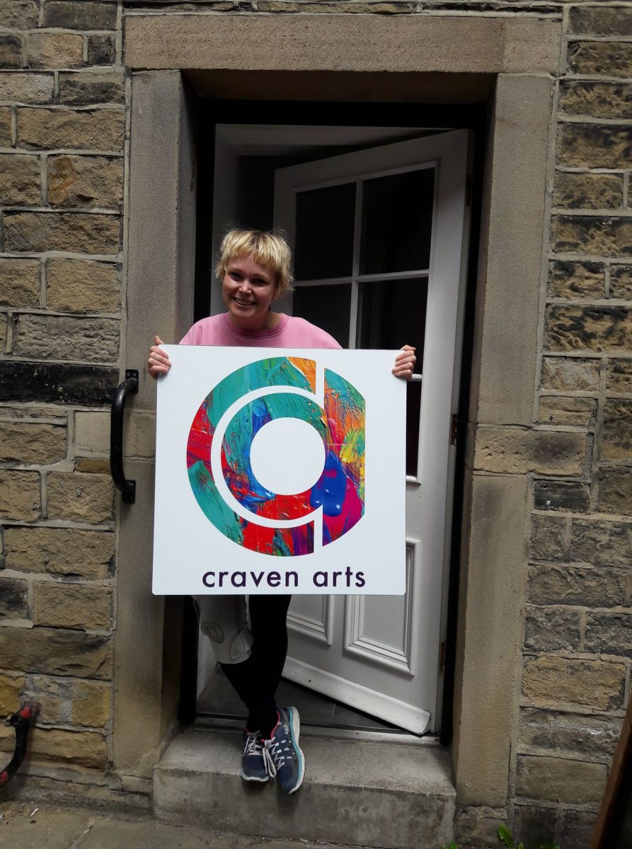 The signs have arrived.... Craven Arts has studio space....m...