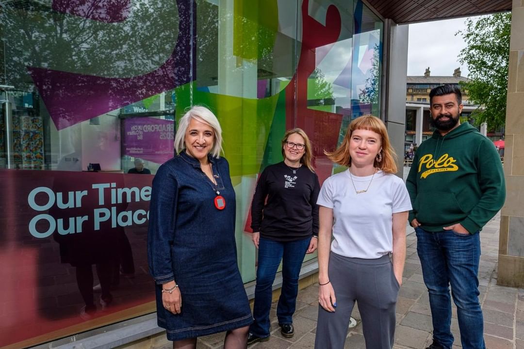 The team behind Bradford’s 2025 bid have been in London The team behind Bradford’s 2025 bid have been in London