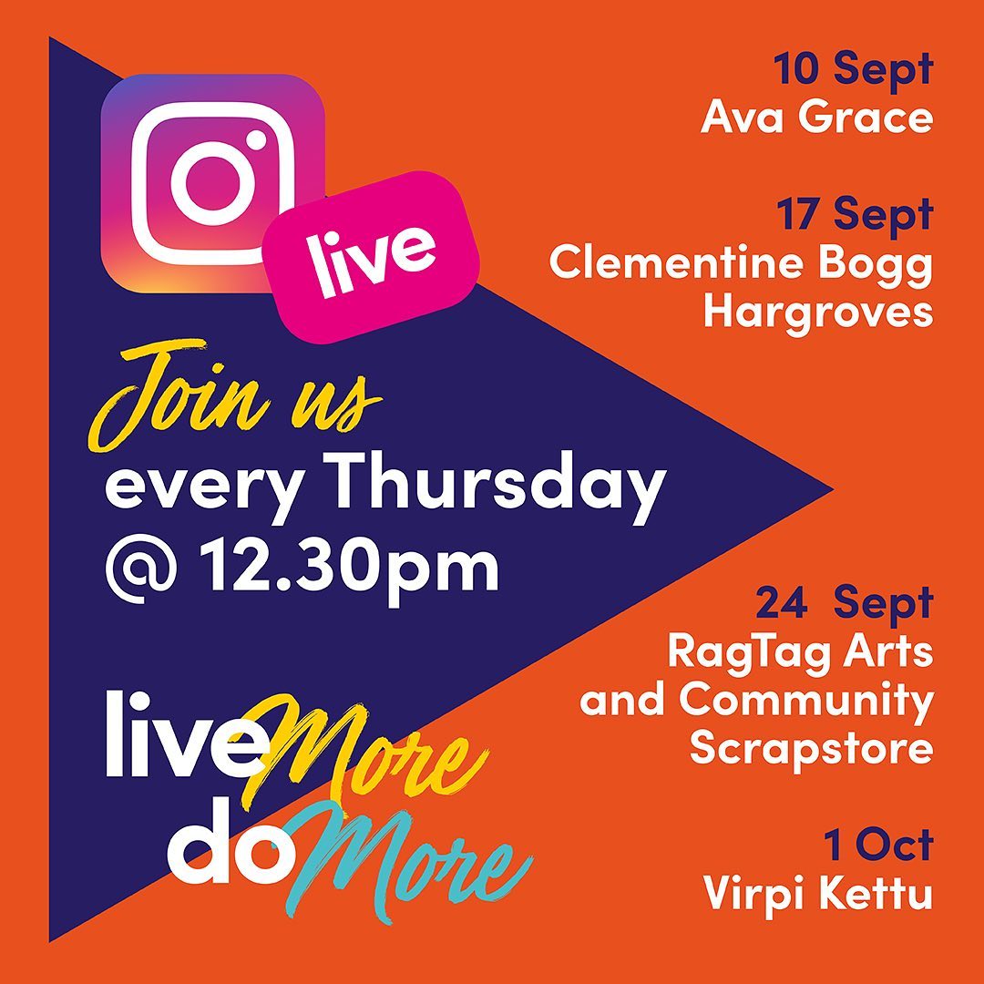 We are excited to announce our first insta-live mini-series!...