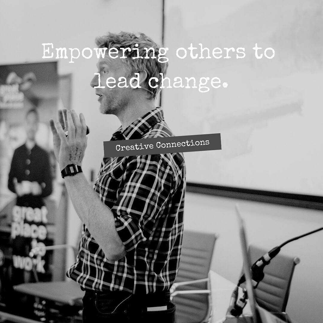 We're empowering you to lead change at Coopers Café on We're empowering you to lead change at Coopers Café on