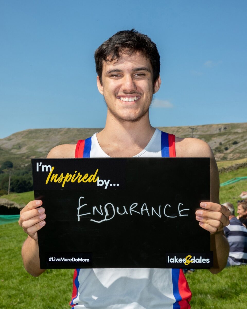 What inspires you? Picture of fell runner Logan Hargreaves ...