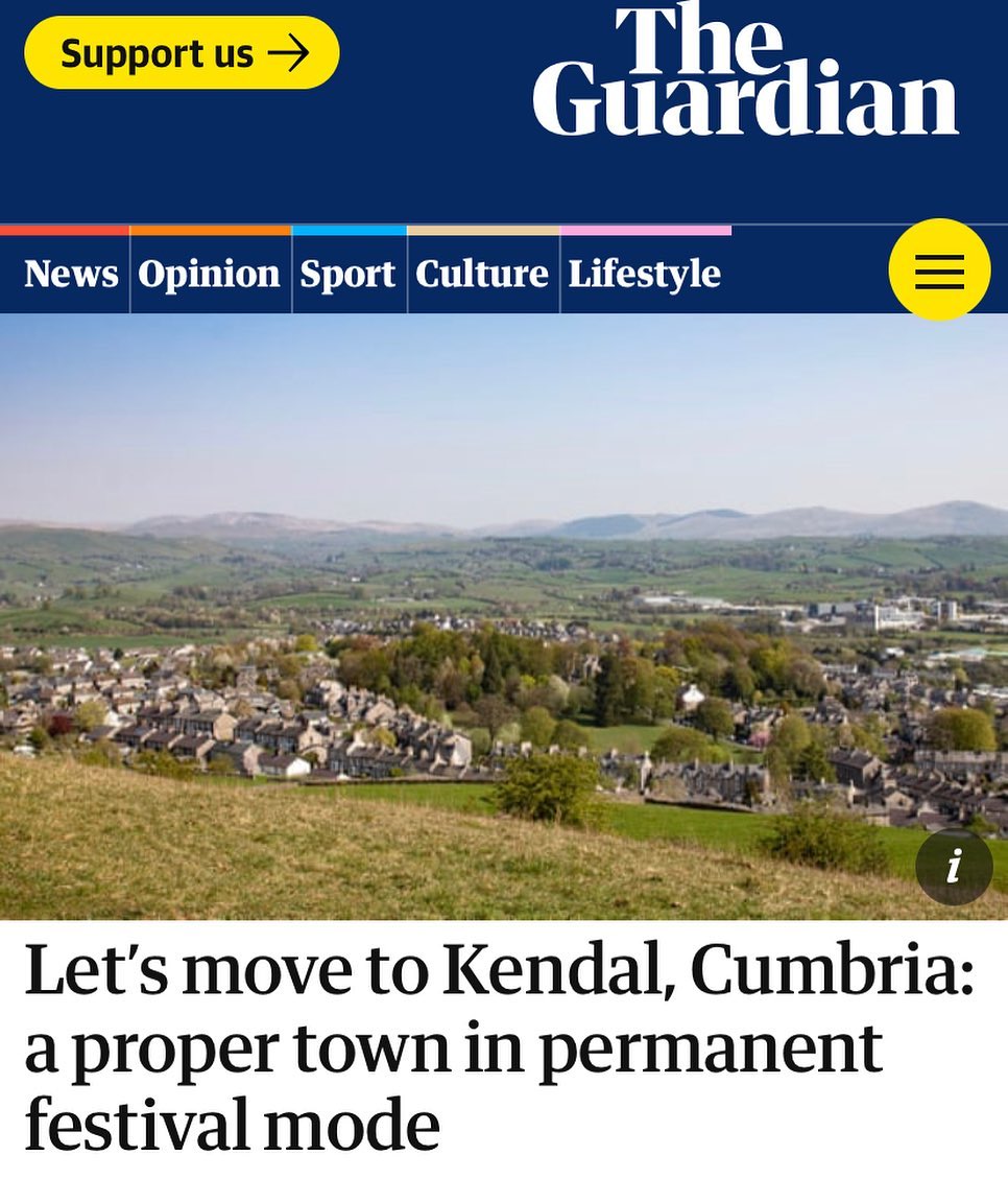 ‪“A proper town in permanent festival mode. You have the